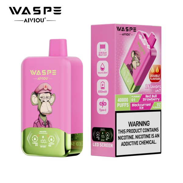 WASPE Aiviou Double Flavor Disposable Vape 40000 Puffs - Image 20