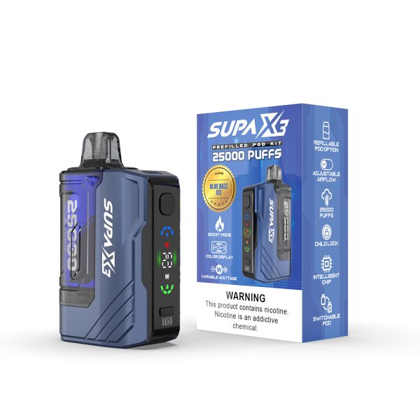 AKSO Supa X3 Refill & Prefilled 25000 puffs Vape kit - Image 3