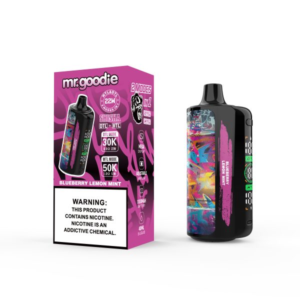 Mr.Goodie Shisha DTL/MTL Disposable Vape 30k/50k Puffs - Image 2