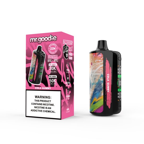 Mr.Goodie Shisha DTL/MTL Disposable Vape 30k/50k Puffs - Image 3