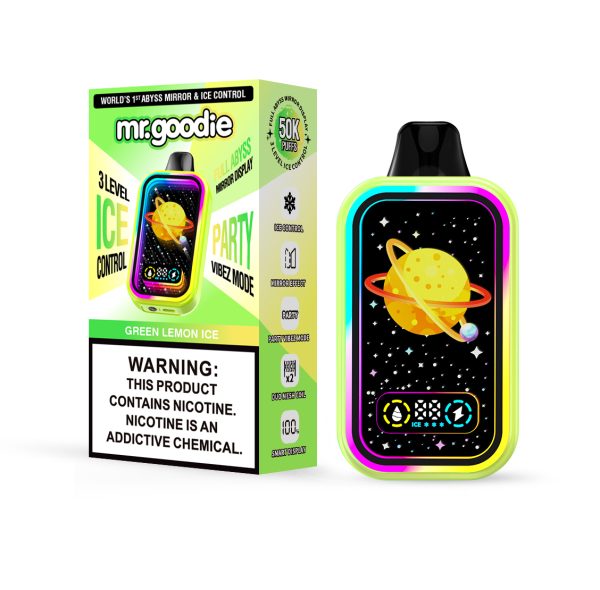 Mr.Goodie Abyss Mirror Display Disposable Vape Device 50k Puffs - Image 4