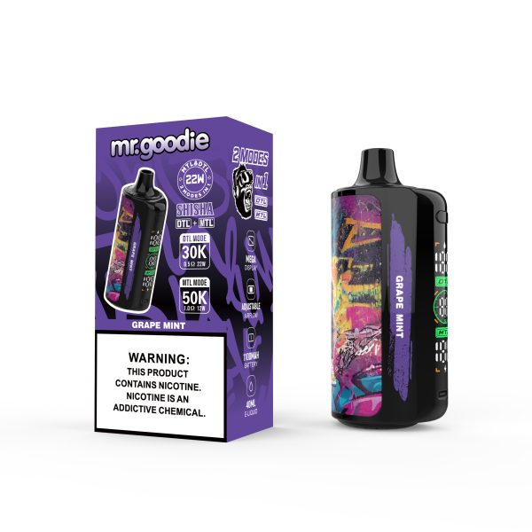 Mr.Goodie Shisha DTL/MTL Disposable Vape 30k/50k Puffs - Image 7