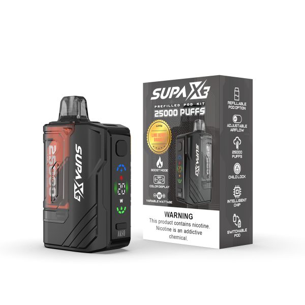AKSO Supa X3 Refill & Prefilled 25000 puffs Vape kit - Image 7
