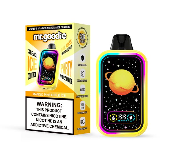 Mr.Goodie Abyss Mirror Display Disposable Vape Device 50k Puffs - Image 7
