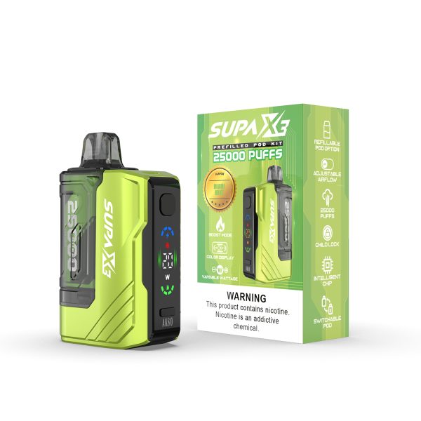 AKSO Supa X3 Refill & Prefilled 25000 puffs Vape kit - Image 8