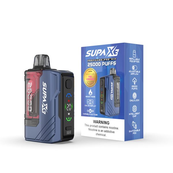 AKSO Supa X3 Refill & Prefilled 25000 puffs Vape kit - Image 9