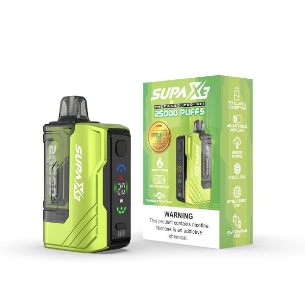 AKSO Supa X3 Refill & Prefilled 25000 puffs Vape kit - Image 11