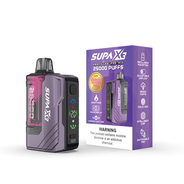 AKSO Supa X3 Refill & Prefilled 25000 puffs Vape kit - Image 13