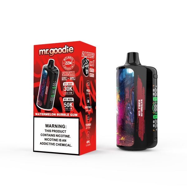 Mr.Goodie Shisha DTL/MTL Disposable Vape 30k/50k Puffs - Image 12