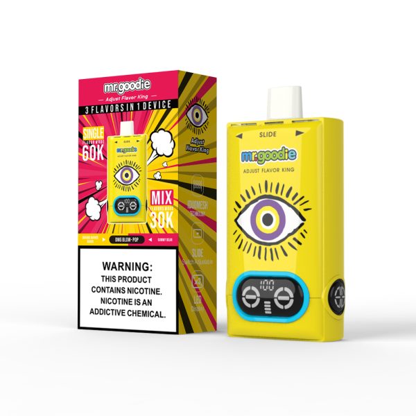 Mr. Goodie 3-in-1 Adjust Flavor King Disposable Vape Device 60k Puffs - Image 2