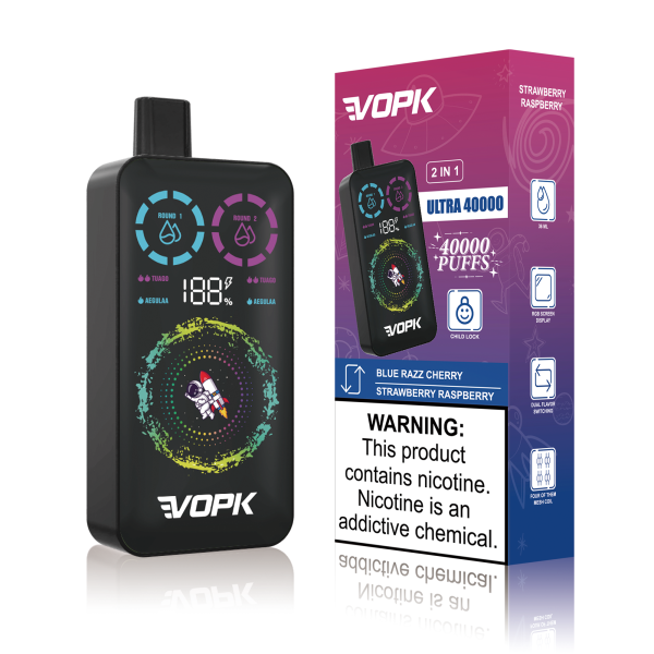 VOPK Ultra 2-in-1 Disposable Vape 40000 puffs - Image 10