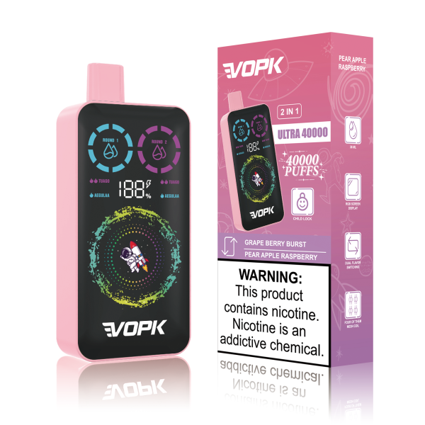VOPK Ultra 2-in-1 Disposable Vape 40000 puffs - Image 3
