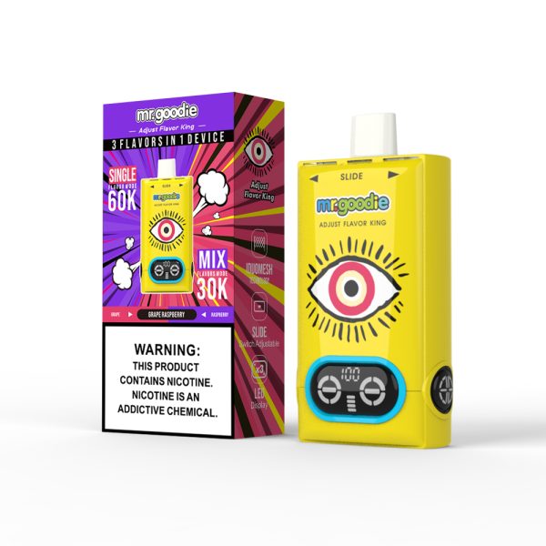 Mr. Goodie 3-in-1 Adjust Flavor King Disposable Vape Device 60k Puffs - Image 7