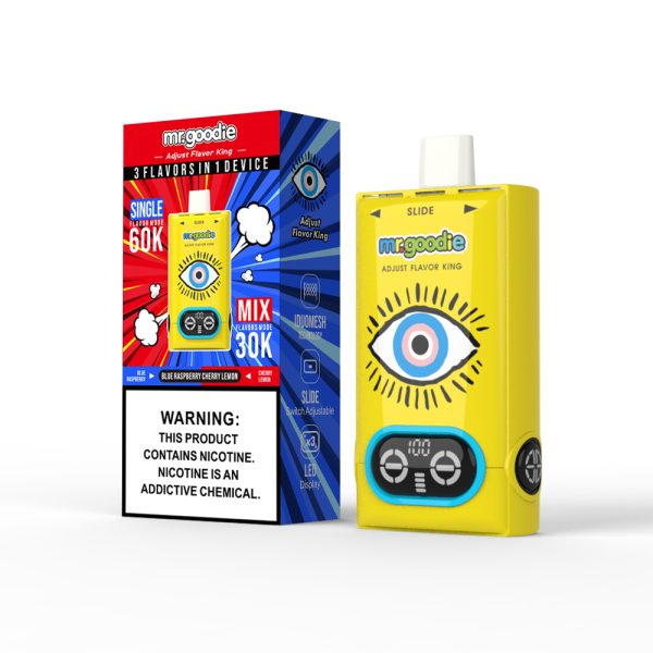 Mr. Goodie 3-in-1 Adjust Flavor King Disposable Vape Device 60k Puffs - Image 3
