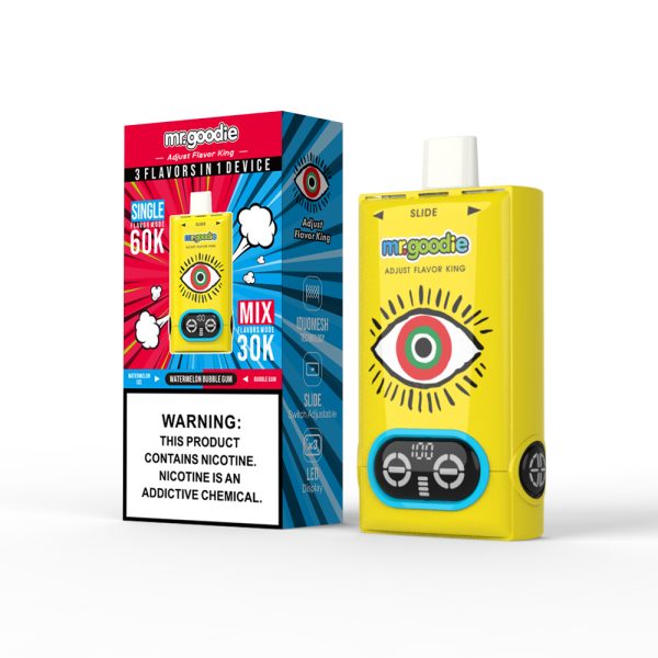 Mr. Goodie 3-in-1 Adjust Flavor King Disposable Vape Device 60k Puffs - Image 9