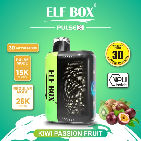 Elf Box Pluse X 3D Curved Screen Disposable Vape 25000 Puffs - Image 8