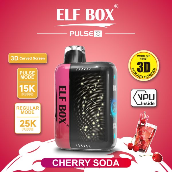 Elf Box Pluse X 3D Curved Screen Disposable Vape 25000 Puffs - Image 9