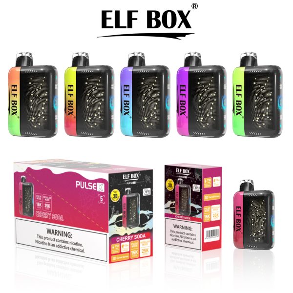 Elf Box Pluse X 3D Curved Screen Disposable Vape 25000 Puffs - Image 6