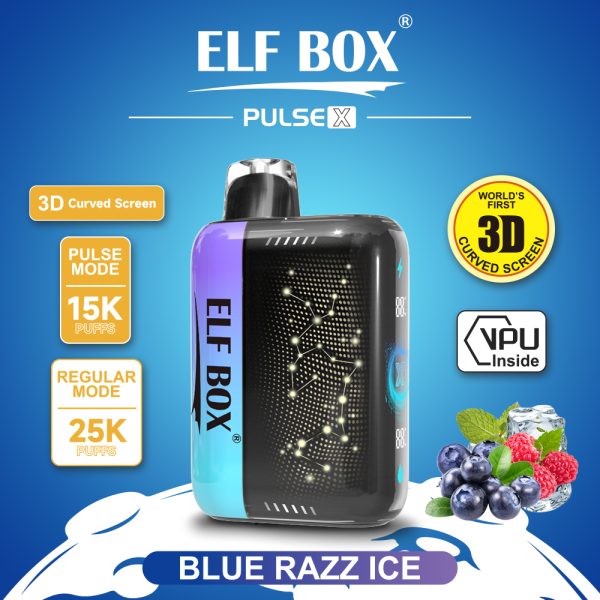 Elf Box Pluse X 3D Curved Screen Disposable Vape 25000 Puffs - Image 15