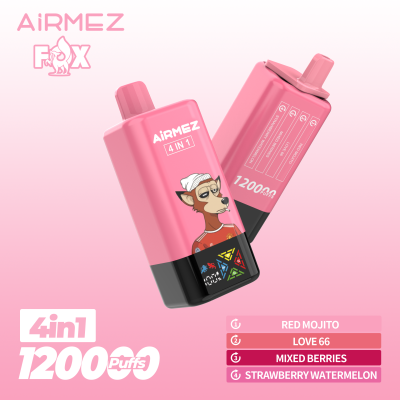 Airmez Fox 4 in 1 Disposable Vape 120k Puffs