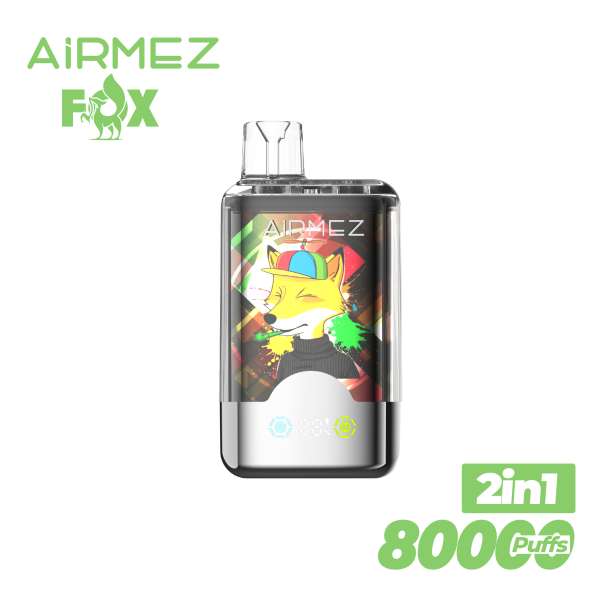 Airmez Fox 2 in 1 Disposable Vape 80k Puffs - Image 4