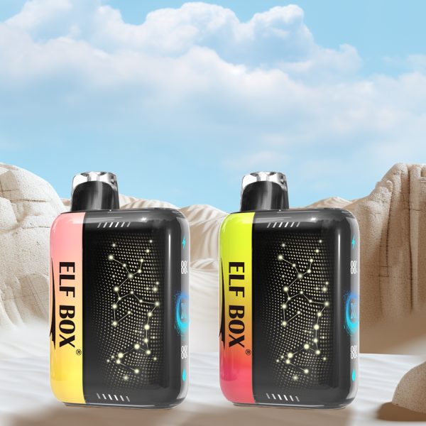 Elf Box Pluse X 3D Curved Screen Disposable Vape 25000 Puffs - Image 3