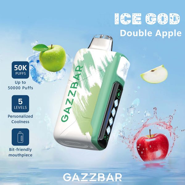 Gazzbar Ice God Ice Control Disposable Vape 50k Puffs - Image 11