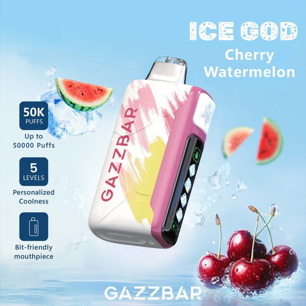 Gazzbar Ice God Ice Control Disposable Vape 50k Puffs - Image 15