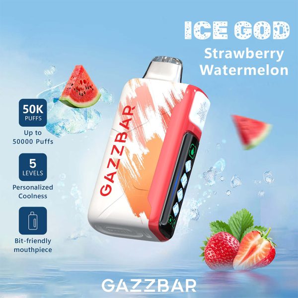 Gazzbar Ice God Ice Control Disposable Vape 50k Puffs - Image 2