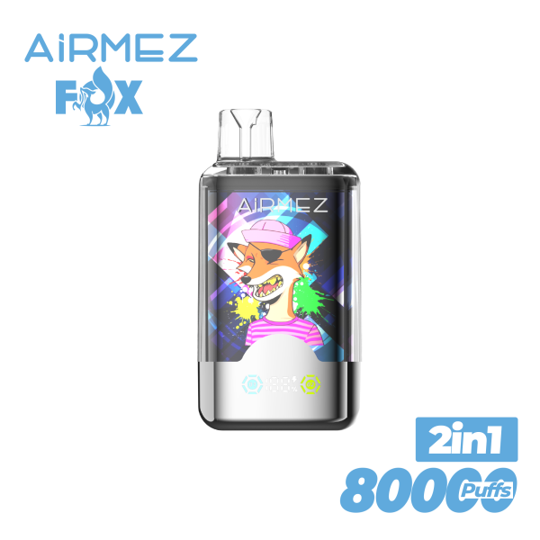 Airmez Fox 2 in 1 Disposable Vape 80k Puffs - Image 5