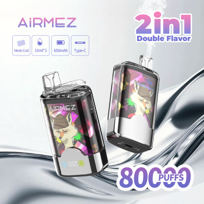 Airmez Fox 2 in 1 Disposable Vape 80k Puffs