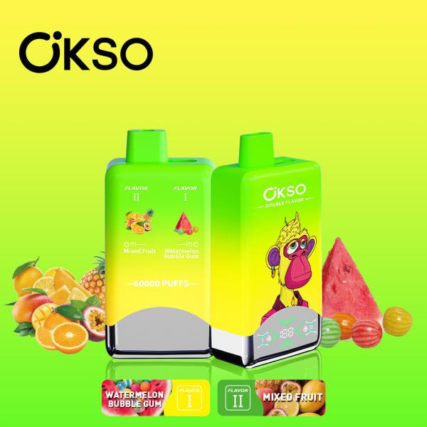 Okso Double Flavor Disposable Vape 60K Puffs - Image 9