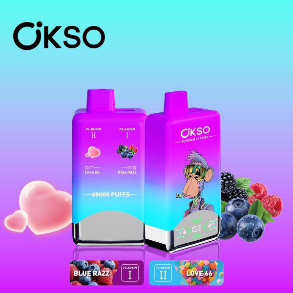 Okso Double Flavor Disposable Vape 60K Puffs - Image 10