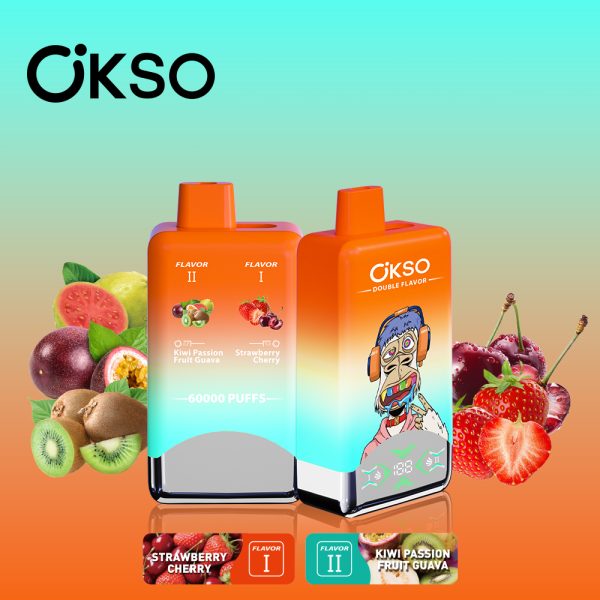 Okso Double Flavor Disposable Vape 60K Puffs - Image 11