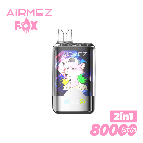 Airmez Fox 2 in 1 Disposable Vape 80k Puffs - Image 6