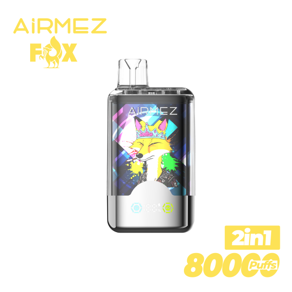 Airmez Fox 2 in 1 Disposable Vape 80k Puffs - Image 8