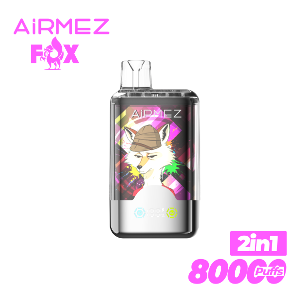 Airmez Fox 2 in 1 Disposable Vape 80k Puffs - Image 9