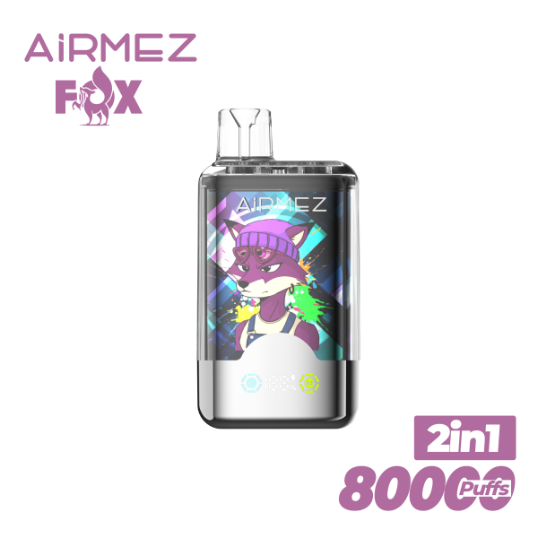 Airmez Fox 2 in 1 Disposable Vape 80k Puffs - Image 10