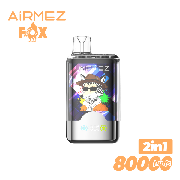 Airmez Fox 2 in 1 Disposable Vape 80k Puffs - Image 2