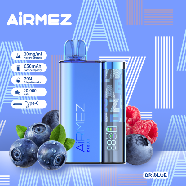 Airmez 20mg Nic Salt Disposable Vape 20K Puffs - Image 8