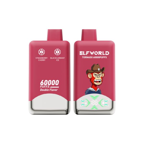 Elfworld Tornado 2 in 1 60K Puffs Disposable Vape - Image 3