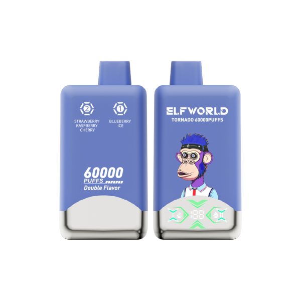 Elfworld Tornado 2 in 1 60K Puffs Disposable Vape - Image 5