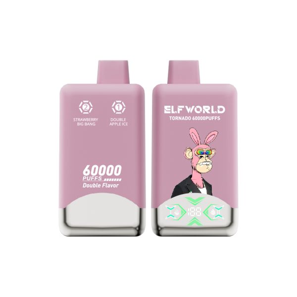 Elfworld Tornado 2 in 1 60K Puffs Disposable Vape - Image 7