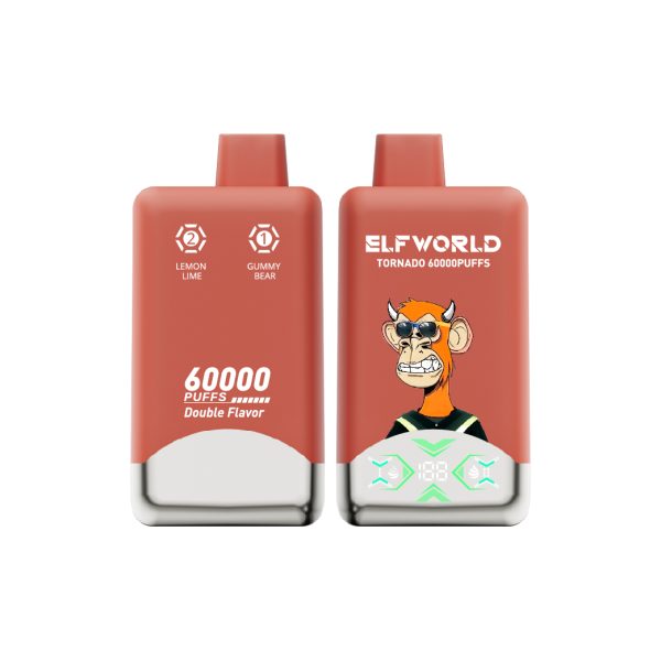 Elfworld Tornado 2 in 1 60K Puffs Disposable Vape - Image 10