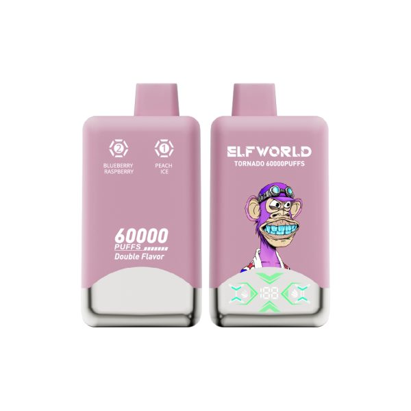 Elfworld Tornado 2 in 1 60K Puffs Disposable Vape - Image 11