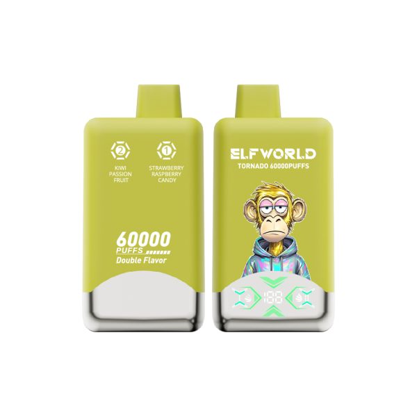 Elfworld Tornado 2 in 1 60K Puffs Disposable Vape - Image 16