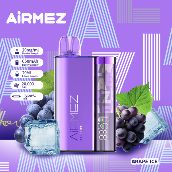 Airmez 20mg Nic Salt Disposable Vape 20K Puffs - Image 9