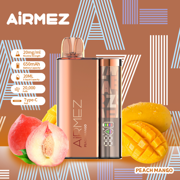 Airmez 20mg Nic Salt Disposable Vape 20K Puffs - Image 3