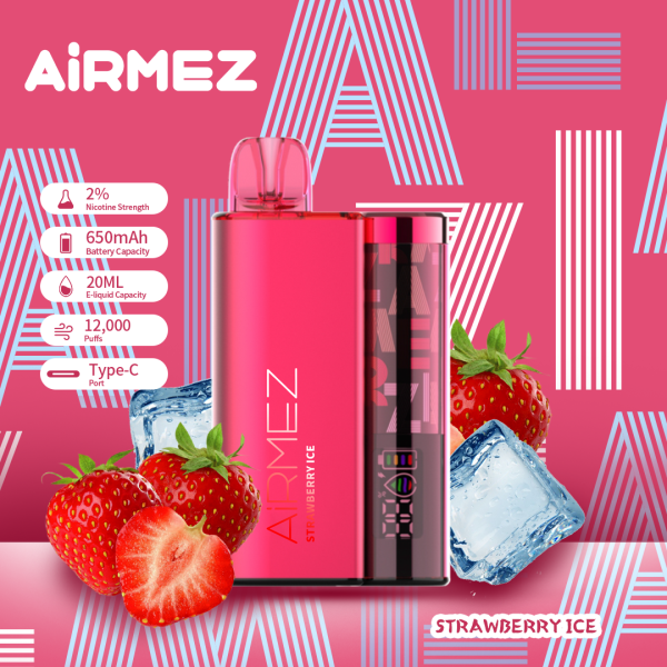 Airmez 20mg Nic Salt Disposable Vape 20K Puffs - Image 5