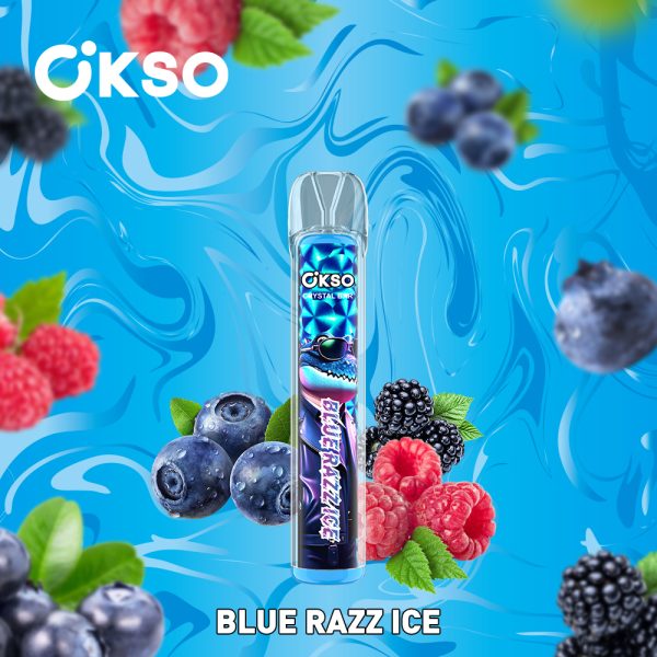 OKSO Crystal Bar 800 Puffs Disposable Vape with RGB LED - Image 2